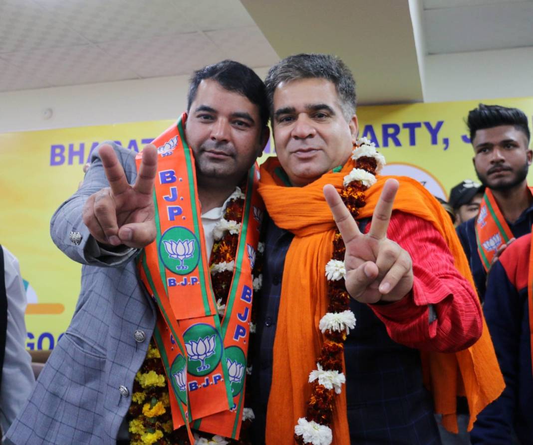 Ghulam Nabi Azad s Nephew Joins BJP In Jammu And Kashmir