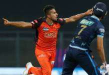 Gujarat Titans pull off sensational 5-wicket win even as Sunrisers Hyderabad’s Umran Malik sets ground on fire with fast bowling