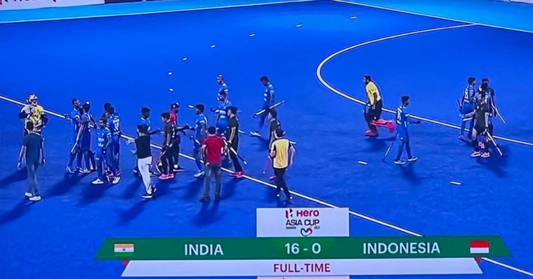Kemenangan telak 16-0 India atas Indonesia di Piala Asia AFC telah membuat penggemar hoki bingung