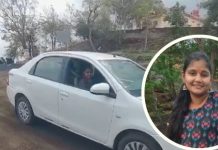 Maharashtra woman falls off 300 feet cliff while reversing her car, tragedy caught on camera