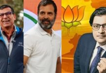 Former RBI Governor Raghuram Rajan’s says Arnab Goswami of Republic TV damaged Rahul Gandhi’s image in public eyes